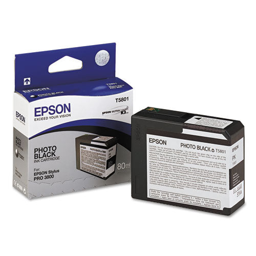 Epson® wholesale. EPSON T580100 Ultrachrome K3 Ink, Photo Black. HSD Wholesale: Janitorial Supplies, Breakroom Supplies, Office Supplies.