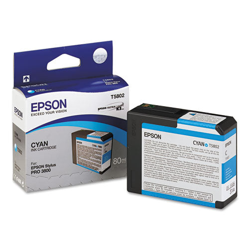 Epson® wholesale. EPSON T580200 Ultrachrome K3 Ink, Cyan. HSD Wholesale: Janitorial Supplies, Breakroom Supplies, Office Supplies.