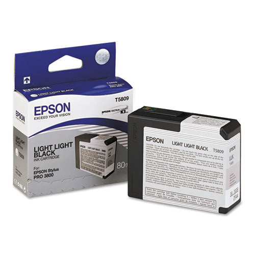 Epson® wholesale. EPSON T580900 Ultrachrome K3 Ink, Light Light Black. HSD Wholesale: Janitorial Supplies, Breakroom Supplies, Office Supplies.