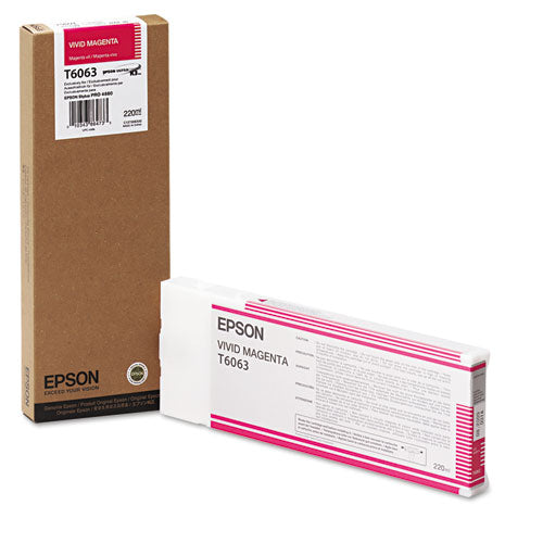 Epson® wholesale. EPSON T606300 (60) Ink, Vivid Magenta. HSD Wholesale: Janitorial Supplies, Breakroom Supplies, Office Supplies.