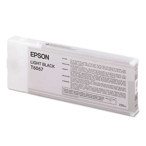 Epson® wholesale. EPSON T606700 (60) Ink, Light Black. HSD Wholesale: Janitorial Supplies, Breakroom Supplies, Office Supplies.