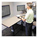 WorkFit™ by Ergotron® wholesale. Workfit-b Sit-stand Base, Up To 88 Lb, 42" X 26" X 32" To 51.5", Black. HSD Wholesale: Janitorial Supplies, Breakroom Supplies, Office Supplies.