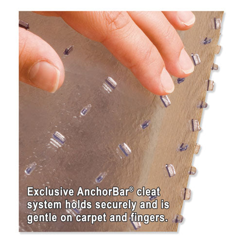 ES Robbins® wholesale. Task Series Anchorbar Chair Mat For Carpet Up To 0.25", 45 X 53, Clear. HSD Wholesale: Janitorial Supplies, Breakroom Supplies, Office Supplies.