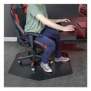 ES Robbins® wholesale. Game Zone Chair Mat, For Hard Floor-medium Pile Carpet, 42 X 46, Black. HSD Wholesale: Janitorial Supplies, Breakroom Supplies, Office Supplies.