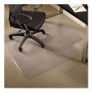 ES Robbins® wholesale. Everlife Chair Mats For Medium Pile Carpet With Lip, 45 X 53, Clear. HSD Wholesale: Janitorial Supplies, Breakroom Supplies, Office Supplies.