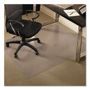 ES Robbins® wholesale. Everlife Chair Mats For Medium Pile Carpet, Rectangular, 46 X 60, Clear. HSD Wholesale: Janitorial Supplies, Breakroom Supplies, Office Supplies.