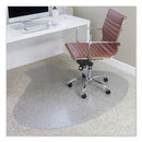 ES Robbins® wholesale. Everlife Chair Mats For Medium Pile Carpet, Contour,  66 X 60, Clear. HSD Wholesale: Janitorial Supplies, Breakroom Supplies, Office Supplies.
