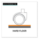 ES Robbins® wholesale. Economy Series Chair Mat For Hard Floors, 45 X 53, Clear. HSD Wholesale: Janitorial Supplies, Breakroom Supplies, Office Supplies.