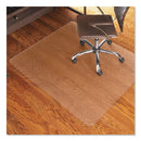 ES Robbins® wholesale. Economy Series Chair Mat For Hard Floors, 46 X 60, Clear. HSD Wholesale: Janitorial Supplies, Breakroom Supplies, Office Supplies.