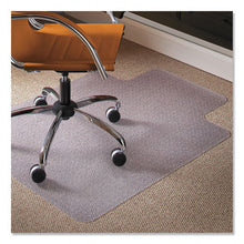 Load image into Gallery viewer, ES Robbins® wholesale. Natural Origins Chair Mat With Lip For Carpet, 45 X 53, Clear. HSD Wholesale: Janitorial Supplies, Breakroom Supplies, Office Supplies.