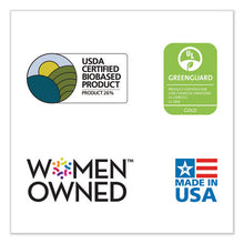 Load image into Gallery viewer, ES Robbins® wholesale. Natural Origins Chair Mat With Lip For Carpet, 45 X 53, Clear. HSD Wholesale: Janitorial Supplies, Breakroom Supplies, Office Supplies.