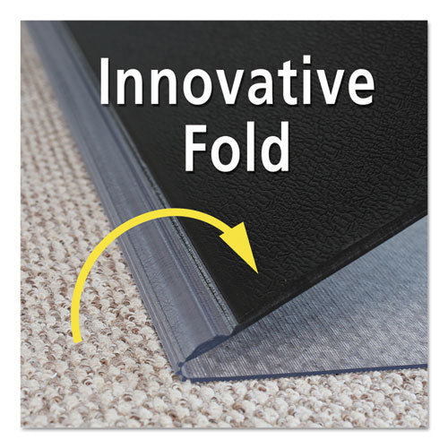 ES Robbins® wholesale. Sit Or Stand Mat For Carpet Or Hard Floors, 45 X 53, Clear-black. HSD Wholesale: Janitorial Supplies, Breakroom Supplies, Office Supplies.