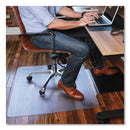 ES Robbins® wholesale. Sit Or Stand Mat For Carpet Or Hard Floors, 36 X 53 With Lip, Clear-black. HSD Wholesale: Janitorial Supplies, Breakroom Supplies, Office Supplies.
