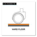 ES Robbins® wholesale. Sit Or Stand Mat For Carpet Or Hard Floors, 36 X 53 With Lip, Clear-black. HSD Wholesale: Janitorial Supplies, Breakroom Supplies, Office Supplies.