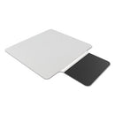 ES Robbins® wholesale. Sit Or Stand Mat For Carpet Or Hard Floors, 36 X 53 With Lip, Clear-black. HSD Wholesale: Janitorial Supplies, Breakroom Supplies, Office Supplies.