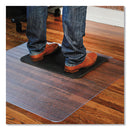 ES Robbins® wholesale. Sit Or Stand Mat For Carpet Or Hard Floors, 36 X 53 With Lip, Clear-black. HSD Wholesale: Janitorial Supplies, Breakroom Supplies, Office Supplies.