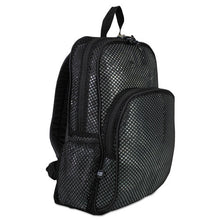 Load image into Gallery viewer, Eastsport® wholesale. Mesh Backpack, 12 X 5 1-2 X 17 1-2, Black. HSD Wholesale: Janitorial Supplies, Breakroom Supplies, Office Supplies.