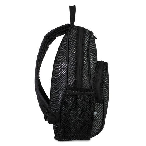 Eastsport® wholesale. Mesh Backpack, 12 X 5 1-2 X 17 1-2, Black. HSD Wholesale: Janitorial Supplies, Breakroom Supplies, Office Supplies.