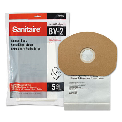 Sanitaire® wholesale. Disposable Dust Bags For Sanitaire Commercial Backpack Vacuum, 5-pk, 10-pk-ct. HSD Wholesale: Janitorial Supplies, Breakroom Supplies, Office Supplies.