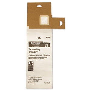 Sanitaire® wholesale. Commercial Upright Vacuum Cleaner Replacement Bags, Style Ls, 5-pack, 10 Pk-ct. HSD Wholesale: Janitorial Supplies, Breakroom Supplies, Office Supplies.