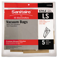 Sanitaire® wholesale. Commercial Upright Vacuum Cleaner Replacement Bags, Style Ls, 5-pack. HSD Wholesale: Janitorial Supplies, Breakroom Supplies, Office Supplies.