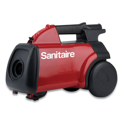 Sanitaire® wholesale. Extend Canister Vacuum Sc3683d, Red. HSD Wholesale: Janitorial Supplies, Breakroom Supplies, Office Supplies.