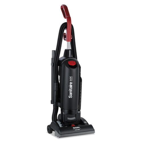 Sanitaire® wholesale. Force Quietclean Bagged Upright Vacuum, Sealed Hepa, 17 Lb, 4.5 Qt, Black. HSD Wholesale: Janitorial Supplies, Breakroom Supplies, Office Supplies.
