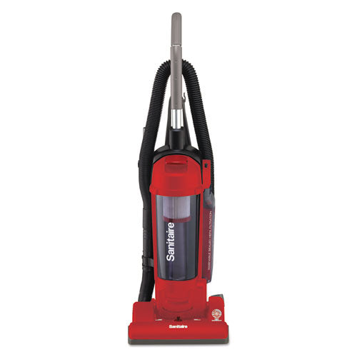 Sanitaire® wholesale. Force Upright Vacuum With Dust Cup, Sealed Hepa, 17 Lb, 3.5 Qt, Red. HSD Wholesale: Janitorial Supplies, Breakroom Supplies, Office Supplies.