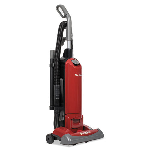 Sanitaire® wholesale. Force Quietclean Upright Bagged Vacuum, Sealed Hepa, 23 Lb, 4.5 Qt, Red. HSD Wholesale: Janitorial Supplies, Breakroom Supplies, Office Supplies.