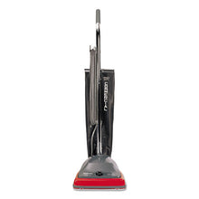Load image into Gallery viewer, Sanitaire® wholesale. Tradition Upright Vacuum With Shake-out Bag, 12 Lb, Gray-red. HSD Wholesale: Janitorial Supplies, Breakroom Supplies, Office Supplies.