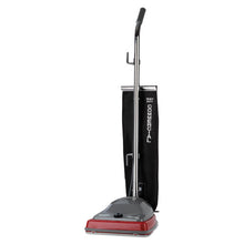 Load image into Gallery viewer, Sanitaire® wholesale. Tradition Upright Vacuum With Shake-out Bag, 12 Lb, Gray-red. HSD Wholesale: Janitorial Supplies, Breakroom Supplies, Office Supplies.