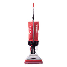 Load image into Gallery viewer, Sanitaire® wholesale. Tradition Upright Vacuum With Dust Cup, 7 Amp, 12&quot; Path, Red-steel. HSD Wholesale: Janitorial Supplies, Breakroom Supplies, Office Supplies.