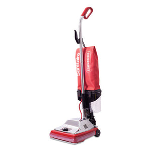 Sanitaire® wholesale. Tradition Upright Vacuum With Dust Cup, 7 Amp, 12" Path, Red-steel. HSD Wholesale: Janitorial Supplies, Breakroom Supplies, Office Supplies.