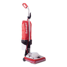 Load image into Gallery viewer, Sanitaire® wholesale. Tradition Upright Vacuum With Dust Cup, 7 Amp, 12&quot; Path, Red-steel. HSD Wholesale: Janitorial Supplies, Breakroom Supplies, Office Supplies.