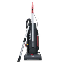 Load image into Gallery viewer, Sanitaire® wholesale. Multi-surface Quietclean Two-motor Upright Vacuum, Black. HSD Wholesale: Janitorial Supplies, Breakroom Supplies, Office Supplies.