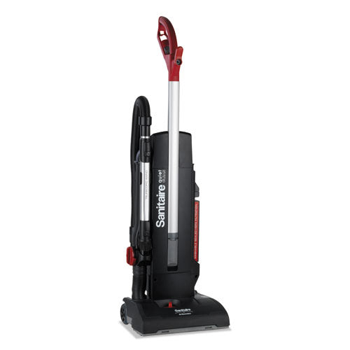 Sanitaire® wholesale. Multi-surface Quietclean Two-motor Upright Vacuum, Black. HSD Wholesale: Janitorial Supplies, Breakroom Supplies, Office Supplies.