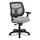 Eurotech wholesale. Apollo Mid-back Mesh Chair, Silver Seat-silver Back, Black Base. HSD Wholesale: Janitorial Supplies, Breakroom Supplies, Office Supplies.