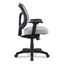 Eurotech wholesale. Apollo Mid-back Mesh Chair, Silver Seat-silver Back, Black Base. HSD Wholesale: Janitorial Supplies, Breakroom Supplies, Office Supplies.