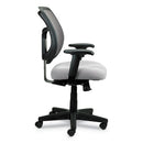 Eurotech wholesale. Apollo Mid-back Mesh Chair, Silver Seat-silver Back, Black Base. HSD Wholesale: Janitorial Supplies, Breakroom Supplies, Office Supplies.