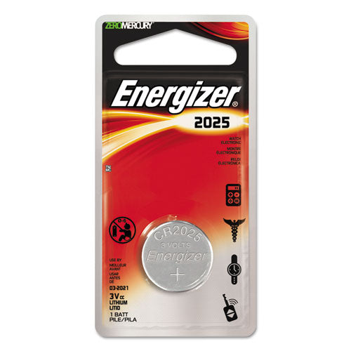 Energizer® wholesale. ENERGIZER 2025 Lithium Coin Battery, 3v. HSD Wholesale: Janitorial Supplies, Breakroom Supplies, Office Supplies.