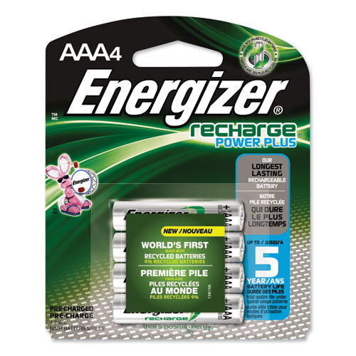 Energizer® wholesale. ENERGIZER Nimh Rechargeable Aaa Batteries, 1.2v, 4-pack. HSD Wholesale: Janitorial Supplies, Breakroom Supplies, Office Supplies.