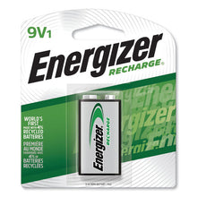 Load image into Gallery viewer, Energizer® wholesale. ENERGIZER Nimh Rechargeable 9v Batteries. HSD Wholesale: Janitorial Supplies, Breakroom Supplies, Office Supplies.