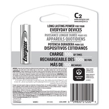 Load image into Gallery viewer, Energizer® wholesale. ENERGIZER Nimh Rechargeable C Batteries, 1.2v, 2-pack. HSD Wholesale: Janitorial Supplies, Breakroom Supplies, Office Supplies.