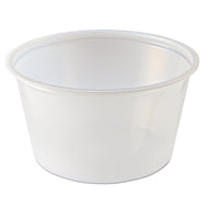 Fabri-Kal® wholesale. Portion Cups, 4oz, Clear, 125-sleeve, 20 Sleeves-carton. HSD Wholesale: Janitorial Supplies, Breakroom Supplies, Office Supplies.