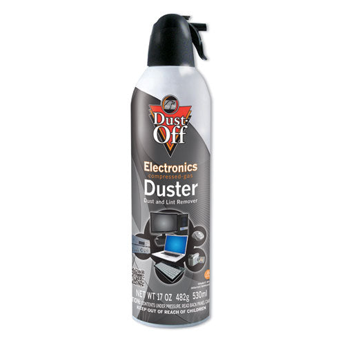 Dust-Off® wholesale. Disposable Compressed Air Duster, 17 Oz Cans, 2-pack. HSD Wholesale: Janitorial Supplies, Breakroom Supplies, Office Supplies.