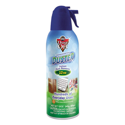 Dust-Off® wholesale. Disposable Compressed Air Duster, 12 Oz Can. HSD Wholesale: Janitorial Supplies, Breakroom Supplies, Office Supplies.