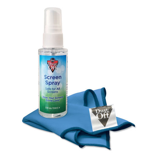 Dust-Off® wholesale. Laptop Computer Cleaning Kit, 50 Ml Spray-microfiber Cloth. HSD Wholesale: Janitorial Supplies, Breakroom Supplies, Office Supplies.