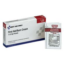 Load image into Gallery viewer, PhysiciansCare® by First Aid Only® wholesale. First Aid Kit Refill Burn Cream Packets, 12-box. HSD Wholesale: Janitorial Supplies, Breakroom Supplies, Office Supplies.