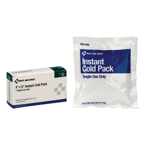 First Aid Only™ wholesale. Cold Pack, 1 1-4 X 2 1-8. HSD Wholesale: Janitorial Supplies, Breakroom Supplies, Office Supplies.