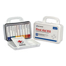 First Aid Only™ wholesale. Ansi-compliant First Aid Kit, 64 Pieces, Plastic Case. HSD Wholesale: Janitorial Supplies, Breakroom Supplies, Office Supplies.